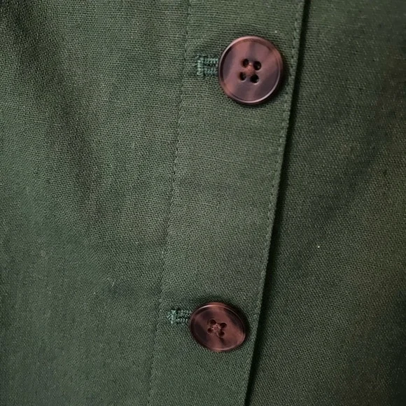 J Crew Forest Green Skirt - Picture 2 of 4